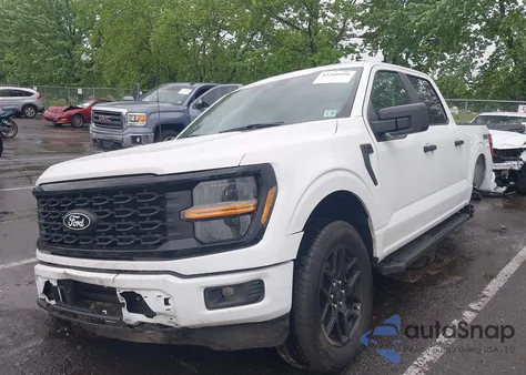 2024 Ford F-150 Stx from USA, damaged, VIN 1FTEW2LP0RKF41558